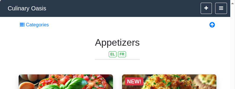 Category title with translations