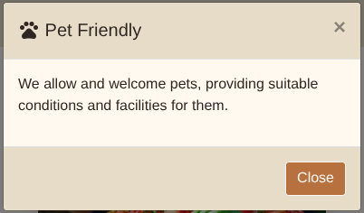 Pet Friendly window