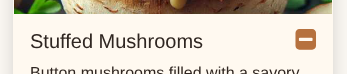 ‘List’ button - checked