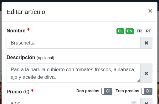 Editar artículo - Insertar traducción #2 Editar artículo - Insertar traducción #2