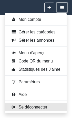Se déconnecter