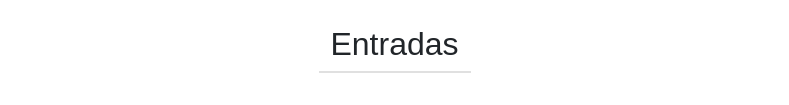 Títulos das categorias do menu