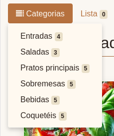 Contagem por categoria – Ativa