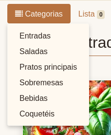 Contagem por categoria – Desativada